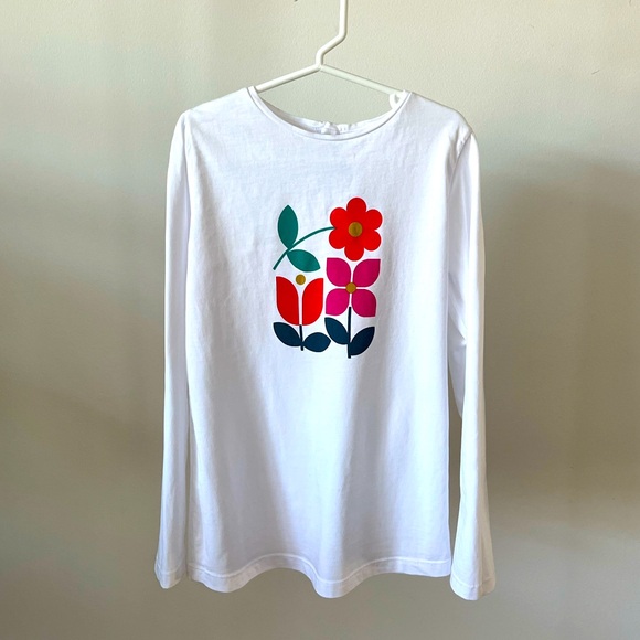 Jacadi long-sleeved graphic tee, size 10Y. - Picture 1 of 5